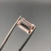 Katlang Topaz 4.67ct 2 Natural Pinkish Orange Katlang Topaz 4.67 Carat Octagon Cut