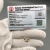 Natural Golden Topaz 5.72 Carat Certified Katlang Pakistan Gemstone