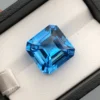 Natural Swiss Blue Topaz 18.31ct Octagon Cut Brazilian Gemstone for Sale in Pakistan