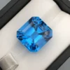 Natural Swiss Blue Topaz 23.04ct Octagon Cut Brazilian Gemstone for Sale in Pakistan