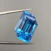 Swiss Blue Topaz 39.79 Carat Certified Fancy Cut 2 Swiss Blue Topaz 39.79 Carat Certified Fancy Cut