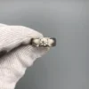 Natural Diamond 1.30ct in Silver Ring