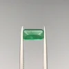 Natural Swat Emerald 1.21ct Elongated Cut B Natural Swat Emerald 1.21ct elongated emerald cut gemstone from Pakistan (Back Side)