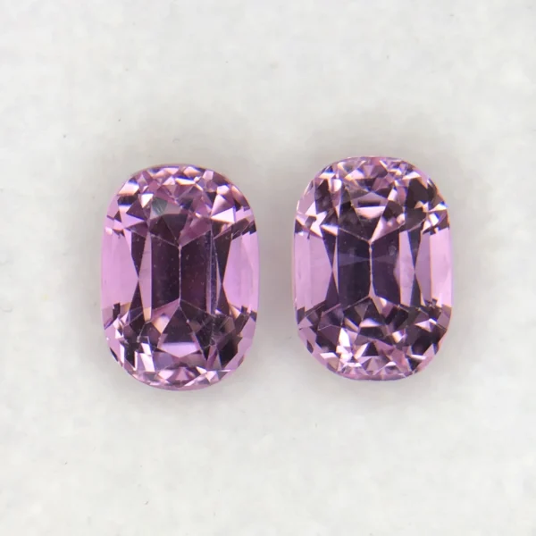 Natural Kunzite Pair 13.35ct | Afghanistan Origin