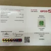 Natural Colombian Emerald 2.20ct GFCO Thailand Certified