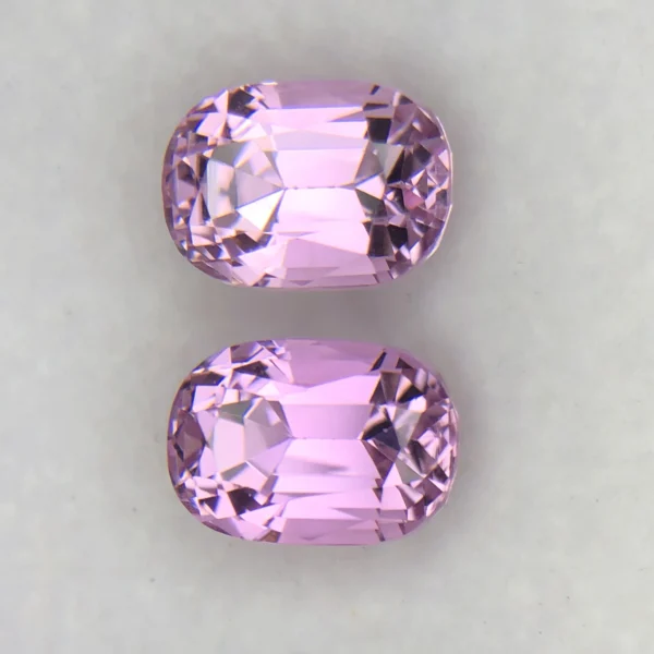 Natural Kunzite Pair 13.35ct | Afghanistan Origin