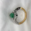 03200f4c-61e7-4204-80b3-017a8b5b79b0 1.37ct emerald gold ring with diamonds