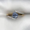 98408347-d277-47b9-b051-41afccf1e7a0 Natural Ceylon Blue Sapphire and diamond ring in 18K gold, 1.47ct sapphire