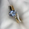 dc8f5ed7-47de-42bb-be21-88b492aaf5dd Natural Ceylon Blue Sapphire and diamond ring in 18K gold, 1.47ct sapphire